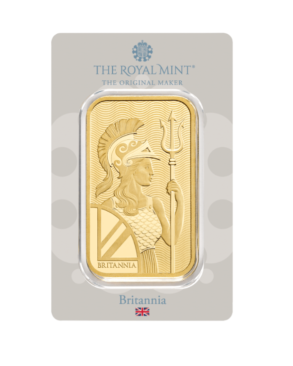 Britannia 100g Gold Bullion Minted Bar