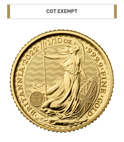 1/10 oz Britannia Gold Coin | 2023